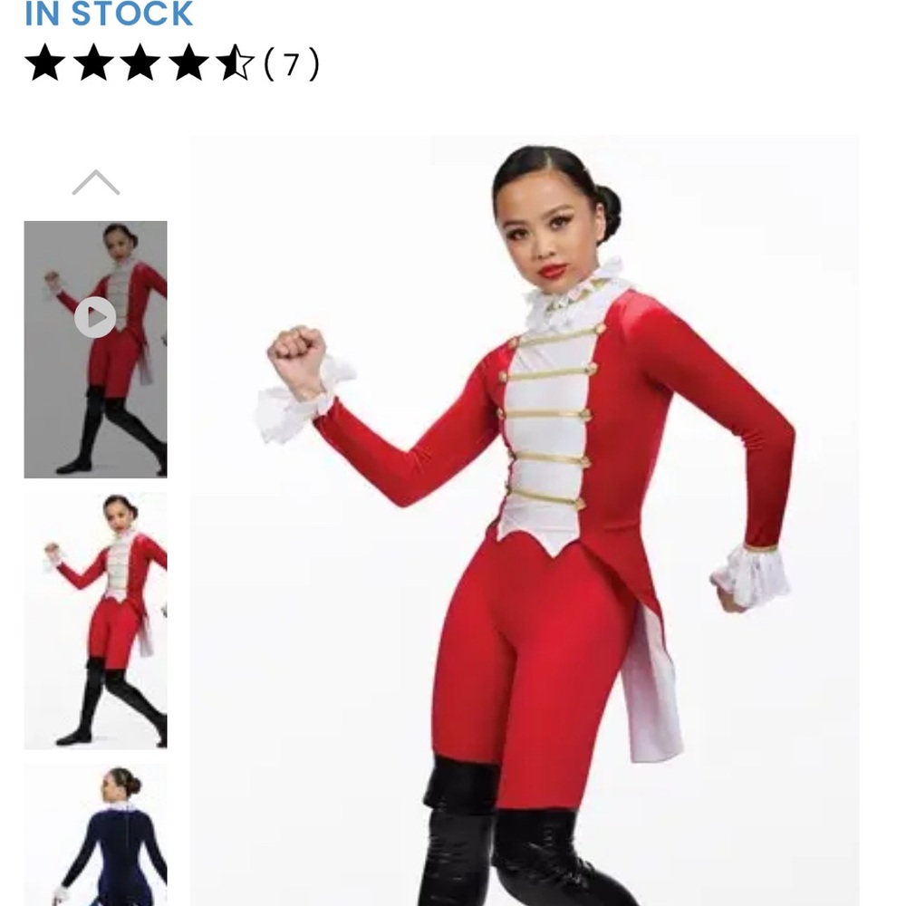 Weissman Alexander Hamilton
10374 Dance Costume RED MC & LC